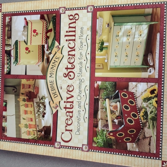 Debbie Mumm's Creative Stenciling book - Picture 1 of 16